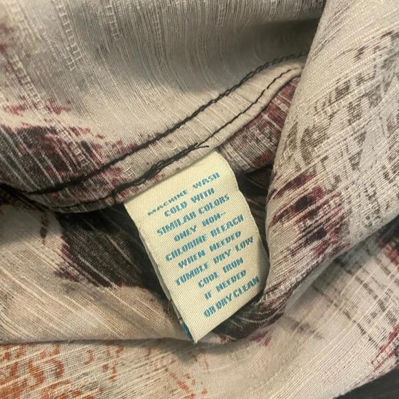 Mens Caribbean 100% silk shirt size large - Picture 4 of 8